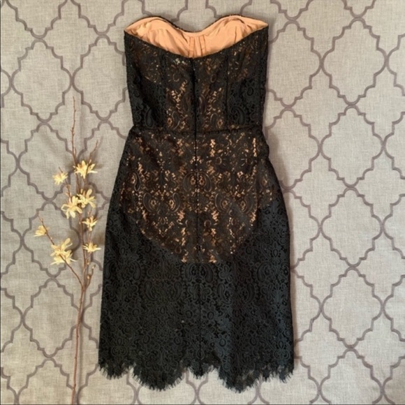 Epic For Love And Lemons Uber-Feminine & Romantic & Sexy Strapless Dress - Picture 3 of 16